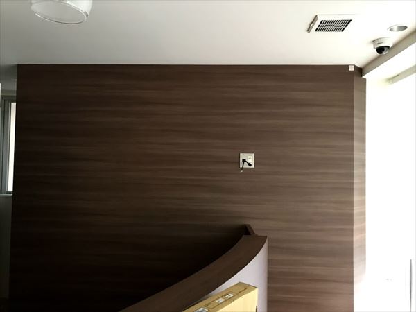 液晶テレビ壁掛け工事 茨城県取手市にて施工