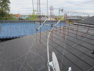 台風による被害 施工前