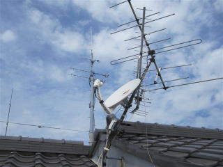 台風による被害 施工前