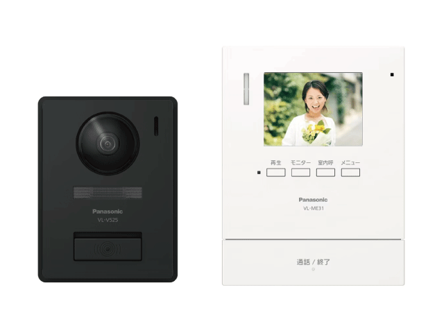 テレビドアホン VL-SE31XL(録画機能付きのシンプルドアホン)