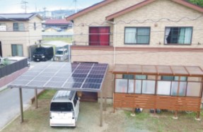 カーポート設置イメージ