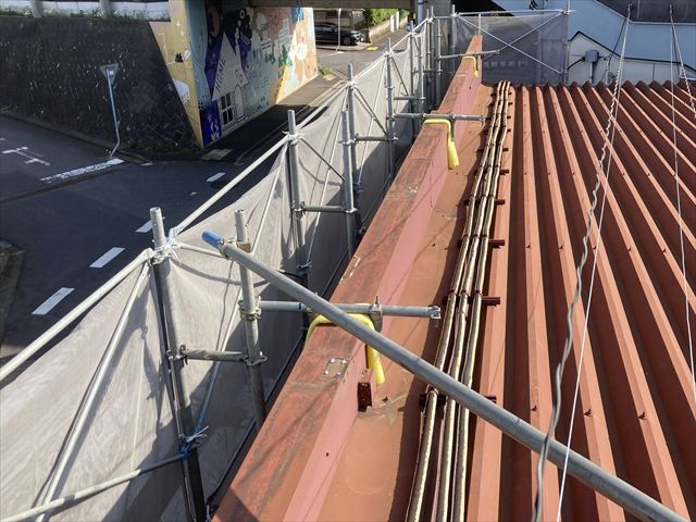 テナント照明撤去工事