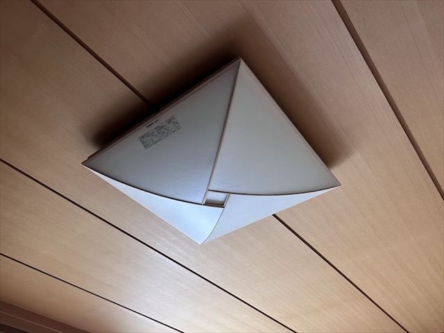 和室照明交換工事