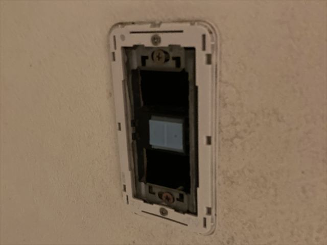 家庭用スイッチ交換工事