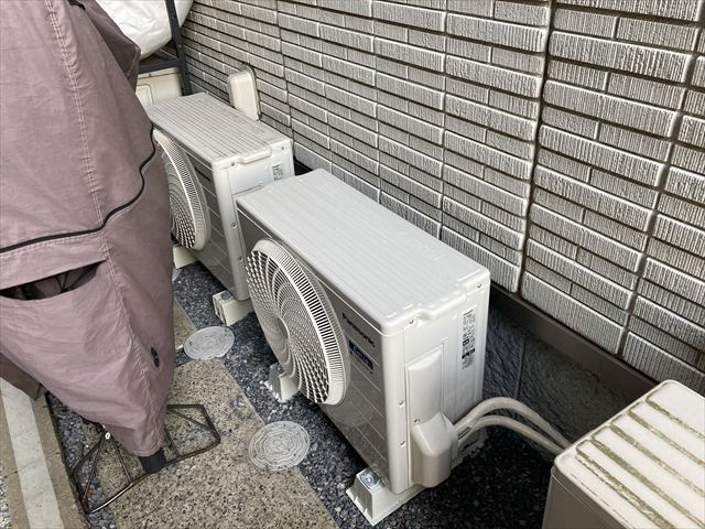 家庭用エアコン設置(隠蔽配管)工事