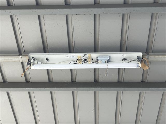 茨城県つくば市 マンション用駐車場照明交換工事