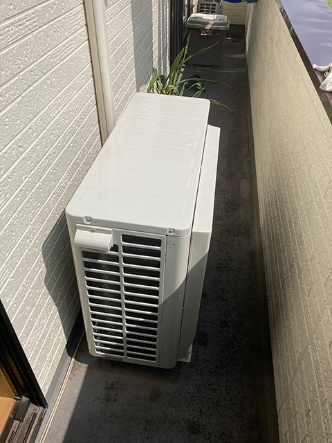 茨城県つくば市 家庭用エアコン交換工事
