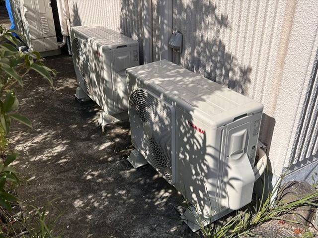 茨城県笠間市 オフィス用エアコン交換工事