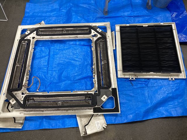 茨城県常総市 オフィス用空調洗浄