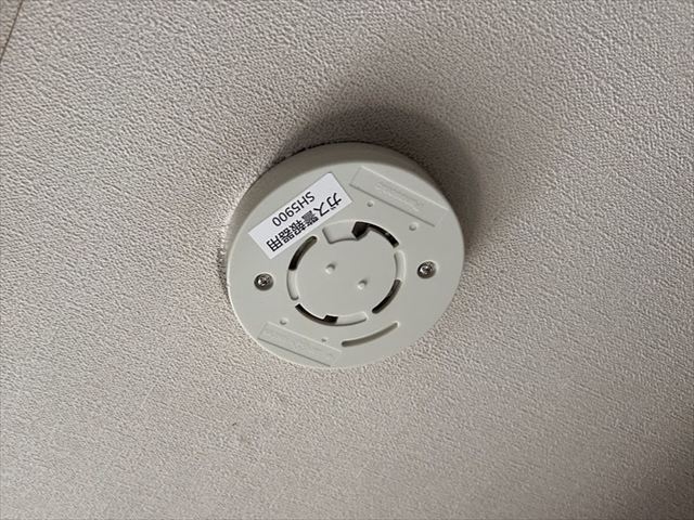 茨城県土浦市 マンション用ガス警報器用台座交換工事