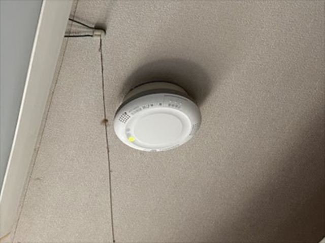 茨城県土浦市 マンション用ガス警報器用台座交換工事