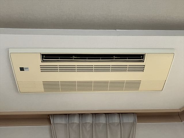 茨城県守谷市 家庭用天カセエアコン(天井カセット型エアコン)交換工事
