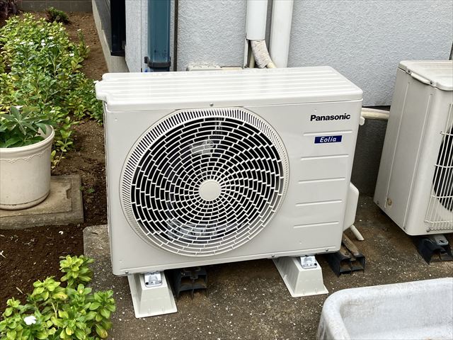 茨城県守谷市 家庭用エアコン交換工事