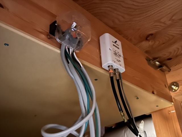 家庭用アンテナトラブル(ブースター電源復旧)対応