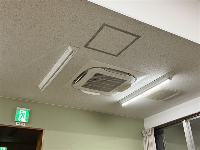 千葉県流山市 オフィス用パッケージエアコン交換工事