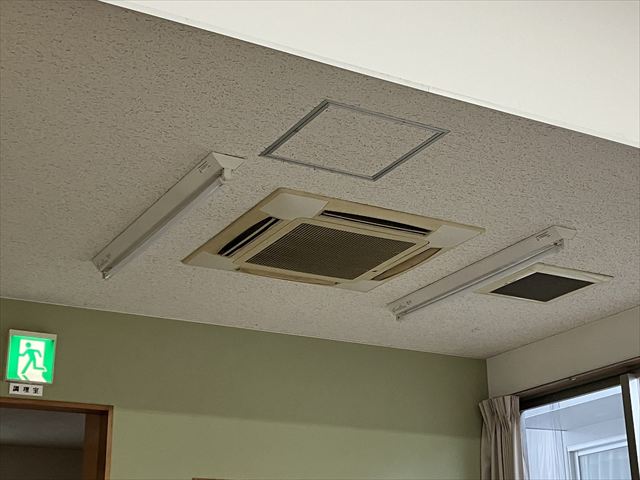 千葉県流山市 オフィス用パッケージエアコン交換工事