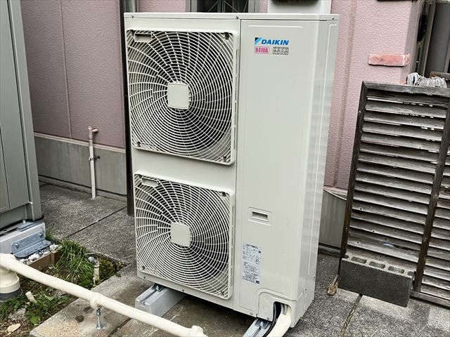 千葉県流山市 オフィス用パッケージエアコン交換工事