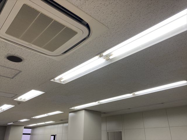 茨城県土浦市 オフィス用照明LED化工事