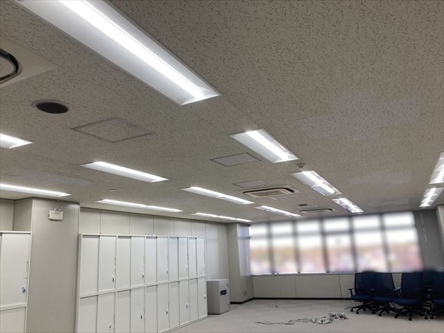 茨城県土浦市 オフィス用照明LED化工事