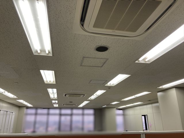 茨城県土浦市 オフィス用照明LED化工事