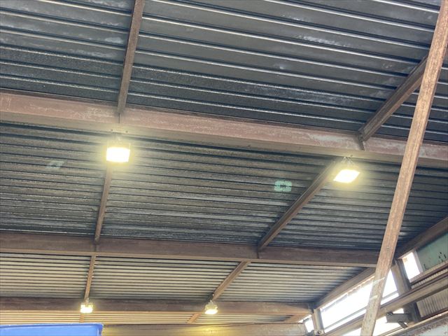 千葉県白井市 倉庫用照明LED化工事