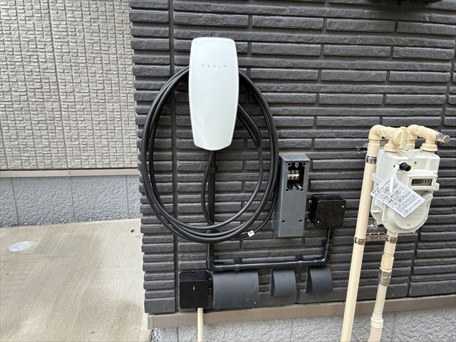 千葉県流山市 家庭用テスラウォールコネクター交換工事