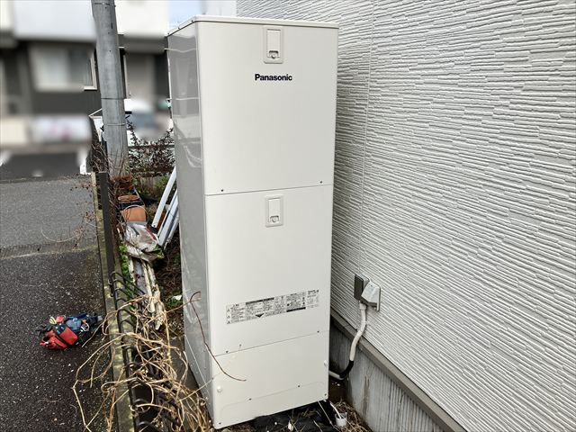 茨城県守谷市 家庭用エコキュート交換工事