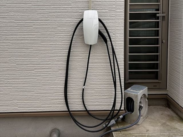 茨城県つくば市 家庭用テスラウォールコネクター設置工事