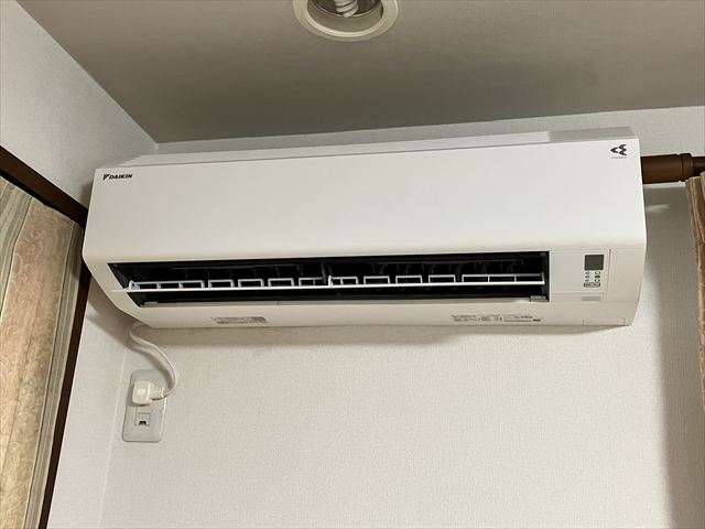 茨城県守谷市 家庭用エアコン交換工事