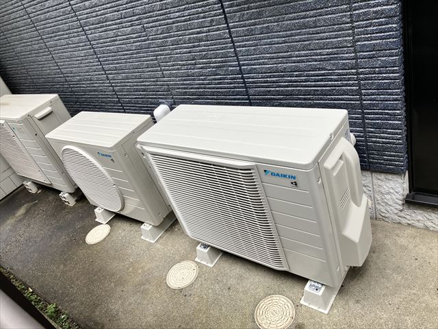 茨城県守谷市 家庭用エアコン交換工事