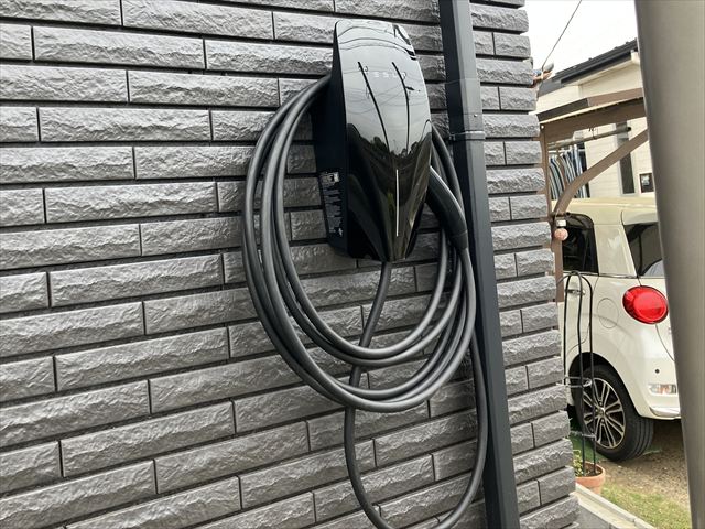 家庭用テスラウォールコネクター設置工事