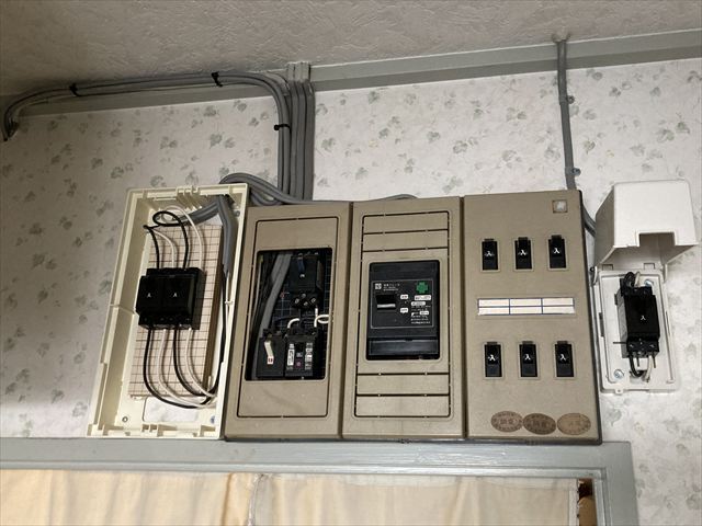 茨城県つくば市 家庭用分電盤交換工事