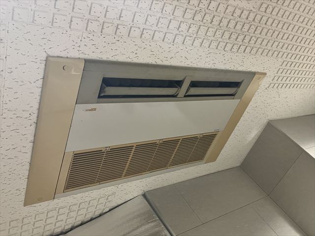 茨城県常総市 家庭用パッケージエアコン交換工事