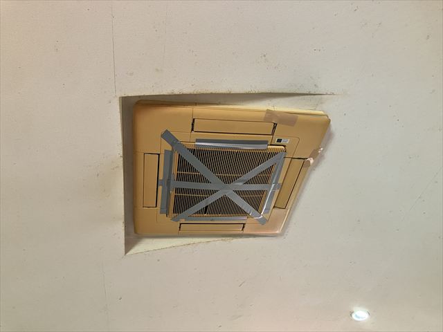 茨城県常総市 家庭用パッケージエアコン交換工事