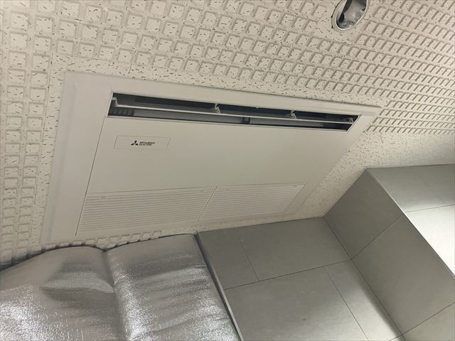 茨城県常総市 家庭用パッケージエアコン交換工事