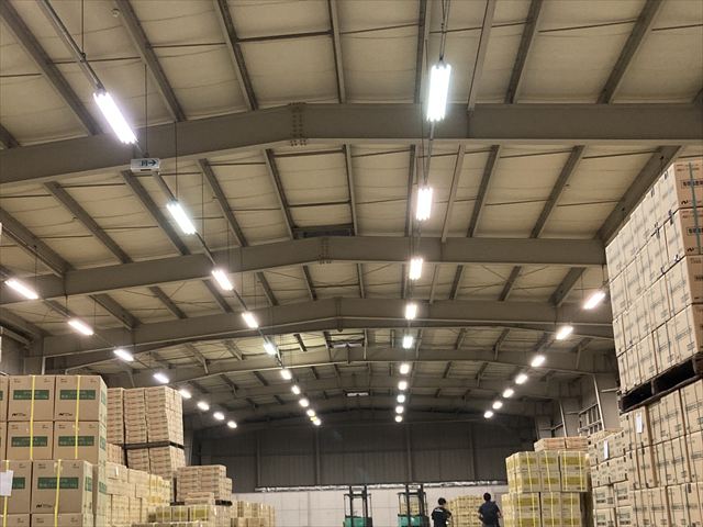 茨城県牛久市 オフィス用照明LED化工事