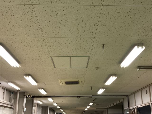 茨城県牛久市 オフィス用照明LED化工事