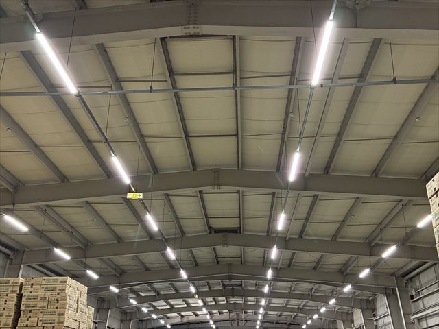 茨城県牛久市 オフィス用照明LED化工事