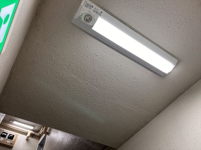 茨城県取手市 マンション用共用灯LED化工事