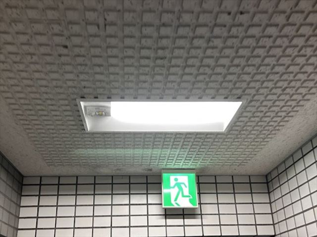 茨城県取手市 マンション用共用灯LED化工事