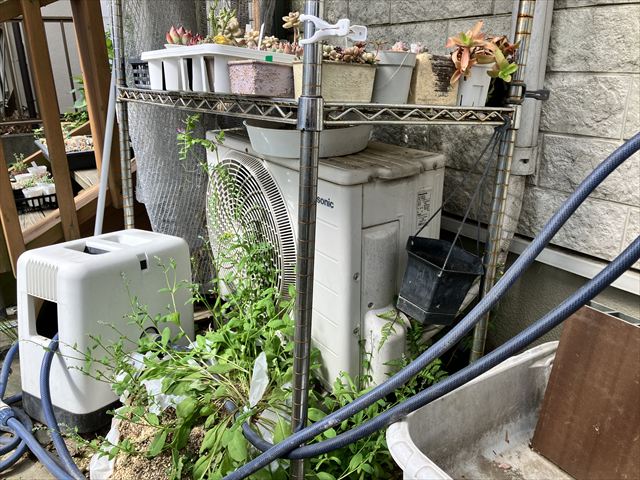 茨城県守谷市 家庭用エアコン交換工事