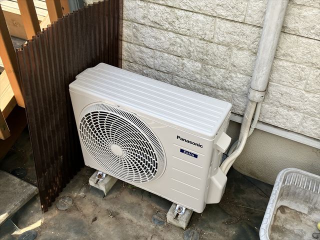茨城県守谷市 家庭用エアコン交換工事