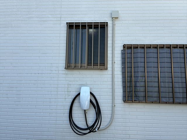 茨城県龍ケ崎市 家庭用テスラウォールコネクター設置工事