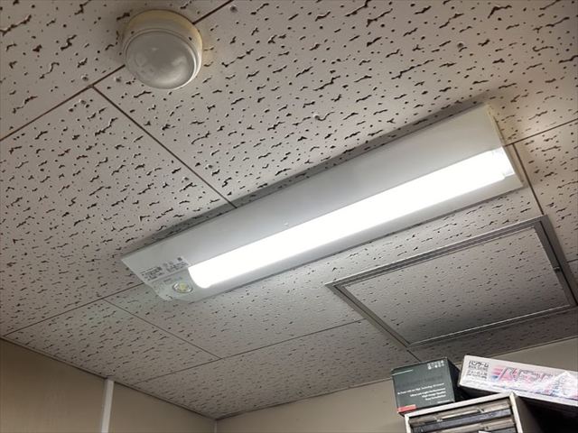 茨城県取手市 マンション用共用灯LED化工事