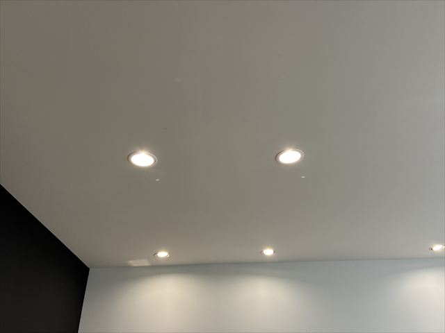家庭用ダウンライト交換工事