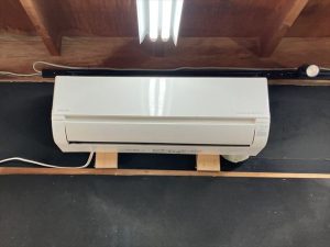 オフィス用ルームエアコン移設、専用回路、天カセセコン設置工事