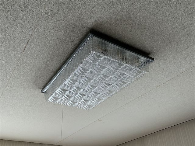 茨城県牛久市 家庭用照明LED化、シーリング化、スイッチ交換工事