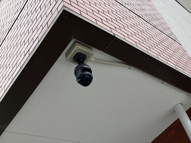 家庭用防犯カメラ電源設置工事