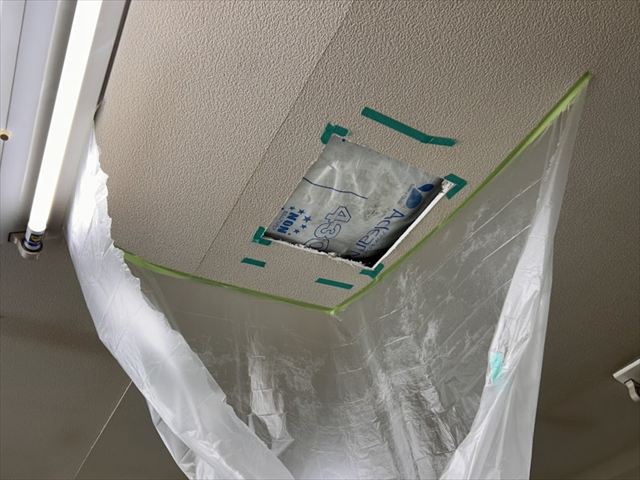 茨城県守谷市 オフィス用屋根裏換気増設工事